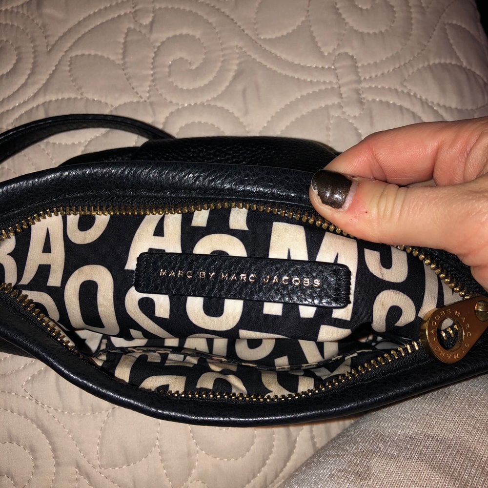 Marc Jacobs Classic Black Leather Q Percy Bag - Picture 7 of 12